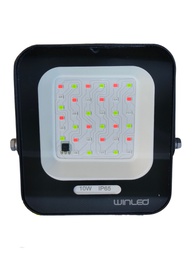 [WRE-004] WIN- REFLECTOR LED 10W SMD RGB CON CONTROL REMOTO EXT
