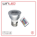 WIN- LÁMPARA LED SPOT E26 3W RGB