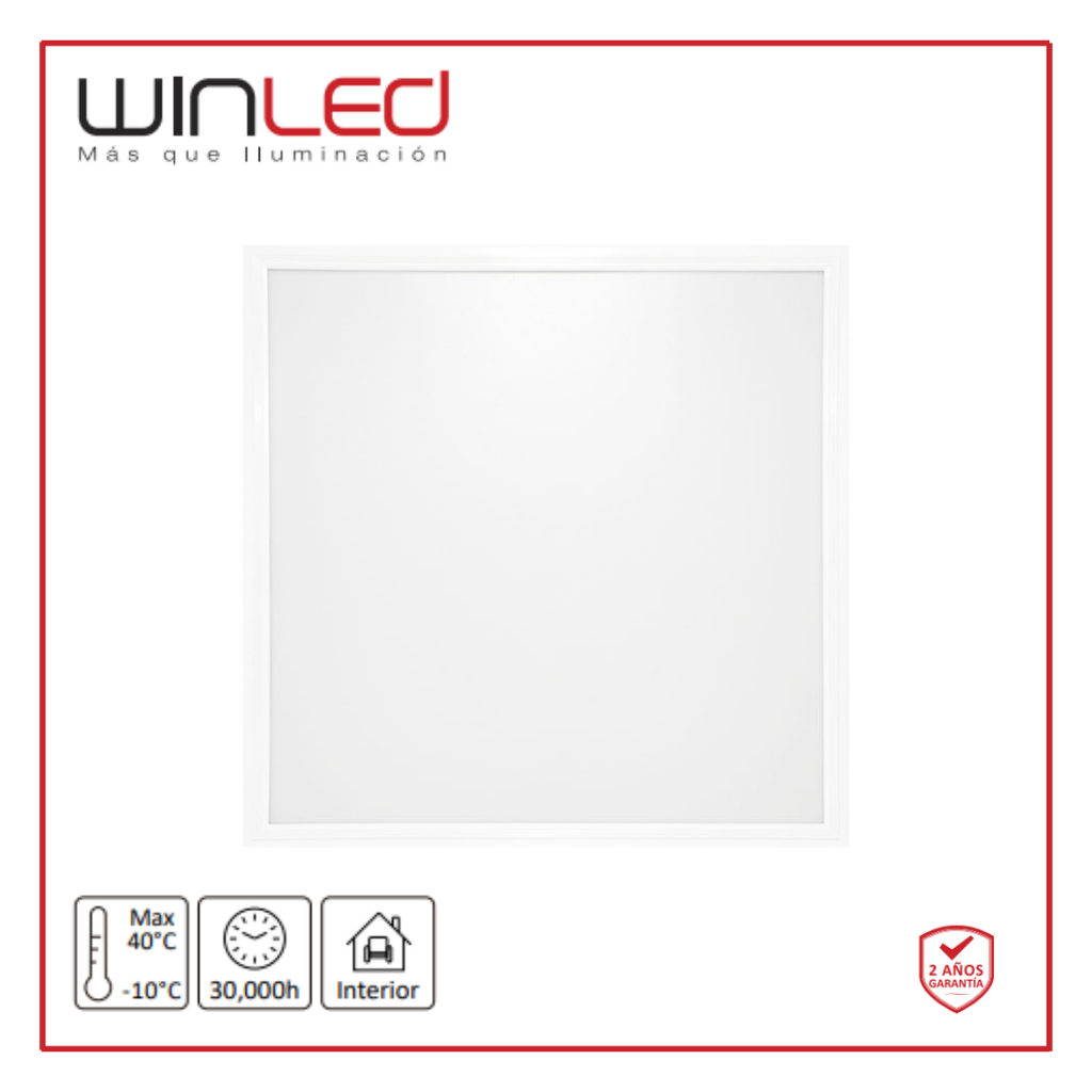 WIN- PANEL LED CUADRADO EMP 60X60 36W BF