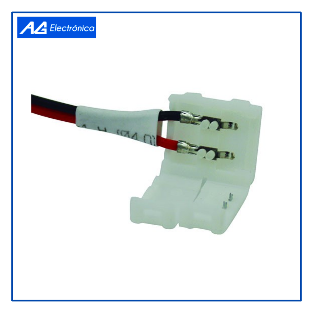 AGE- CONECTOR ENLACE HEMBRA 10MM P/TIRA