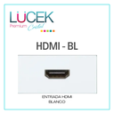 [HDMI-BL] LCK- TOMA DE CONEXIÓN HDMI BLANCO