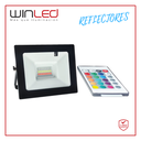 WIN- REFLECTOR LED 10W SMD RGB CON CONTROL REMOTO EXT