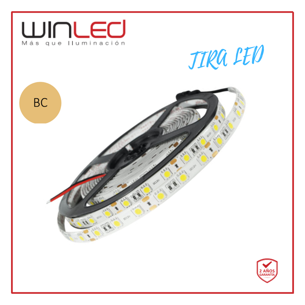WIN- TIRA 300 LEDS 5050 5M 72W EXTERIOR BC