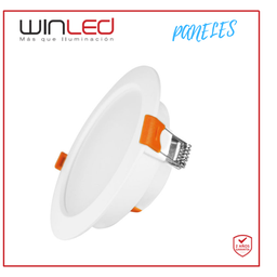 [WDO-003] WIN- PANEL LED REDONDO EMPOTRABLE 12W BF
